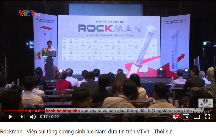 VTV1 nói về viên sủi rockman